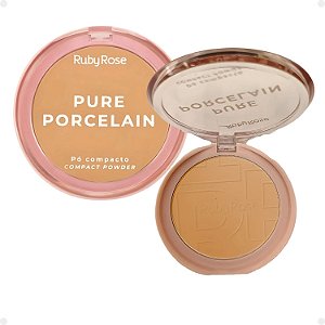 Pó Compacto Ruby Rose Pure Porcelain P40 Hbm401-4