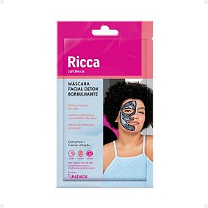 Ricca Máscara Facial Supermask Detox Borbulhante