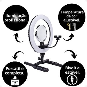 Ring Light Mesa Klass Vough Kv Table Ref. Rl-0003