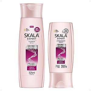 Kit Skala Expert Glicólico: Shampoo 325ml e Condicionador 200ml
