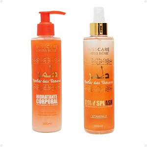 Kit Miss Rôse Néctar das Tâmaras: Body Splash e Hidratante Corporal 200ml