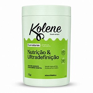 Creme de Tratamento Kolene Curvaturas Nutrição e Ultradefinição 1Kg