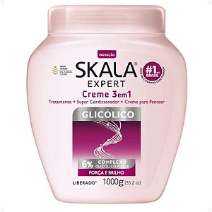 Creme de Tratamento Skala Expert Glicólico 3 Em 1 1000g