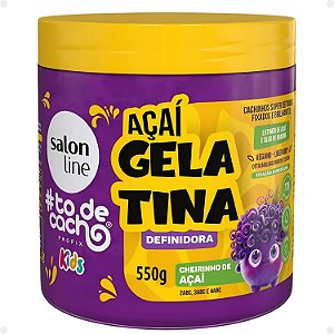 Gelatina Definidora Salon Line Kids #todecacho Açaí 550g