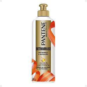 Creme de Pentear Pantene Pro-v Biotinamina B3 Antiqueda e Nutrição 240g