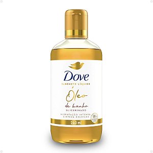 Oleo de Banho Glicerinado Dove Sabonete Líquido 240ml