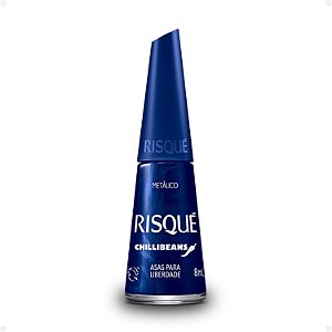 Esmalte Metálico Risqué Chilli Beans Asas para Liberdade 8ml