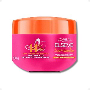 Máscara Elseve Liso Dos Sonhos Tratamento Intensivo Alinhador 300g
