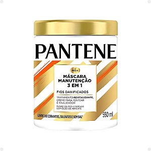 Máscara Manutenção 3 em 1 Pantene Pro-V Fios Danificados 550ml