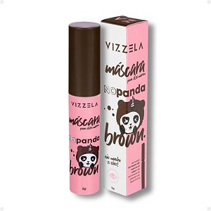 Máscara Para Cílios Vizzela No Panda Brown 5g