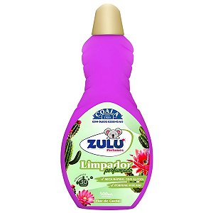 Limpador Perfumado Coala Zulu Perfumes Flor De Cacto 500ml