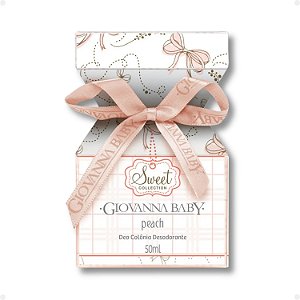 Deo Colônia Desodorante Giovanna Baby Sweet Peach 50ml