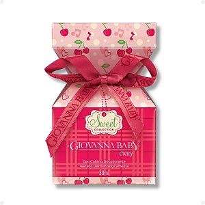 Deo Colônia Desodorante Giovanna Baby Sweet Cherry 50ml