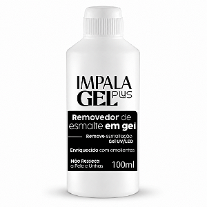 Removedor de Esmaltes Em Gel Impala Gel Plus 100ml