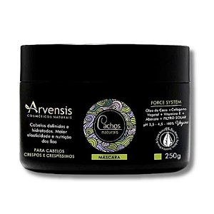 Máscara Arvensis Cachos Naturais Cabelos Crespos e Crespíssimos 250g