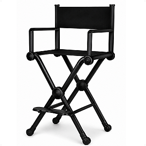 Cadeira Profissional Para Maquiagem Master Klass Vough Dc-012bl