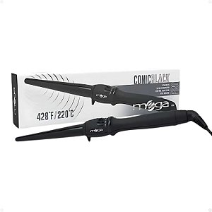 Modelador Mega Conic Black de 25mm a 13mm 220°c Bivolt