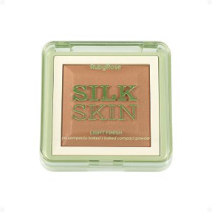 Pó Compacto Ruby Rose Silk Skin Light Finish PC40 HB-M403-4