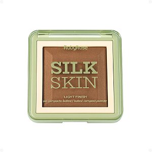 Pó Compacto Ruby Rose Silk Skin Light Finish PC70 HB-M403-7