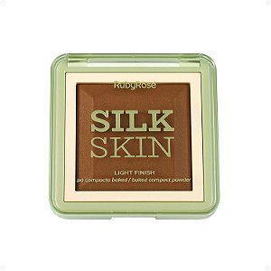 Pó Compacto Ruby Rose Silk Skin Light Finish PC80 HB-M403-8