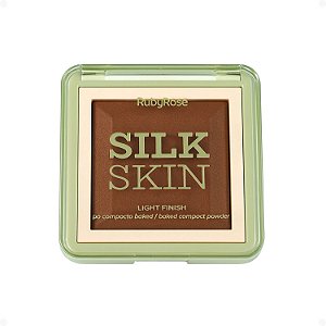 Pó Compacto Ruby Rose Silk Skin Light Finish PC90 HB-M403-9