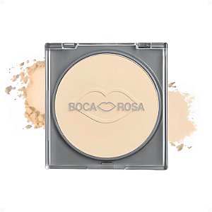 Pó Compacto Boca Rosa Translúcido Cuscuz