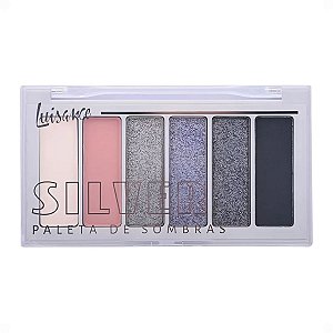 Paleta de Sombras Luisance Silver 6 Cores L3236