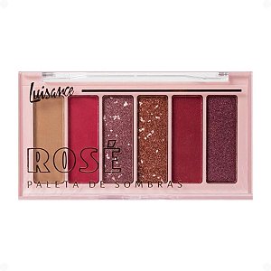 Paleta de Sombras Luisance Rosé 6 Cores L3236