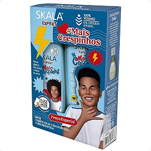 Kit Skala Expert Mais Crespinhos: Shampoo e Condicionador 325ml