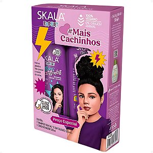 Kit Skala Expert Mais Cachinhos: Shampoo e Condicionador 325ML