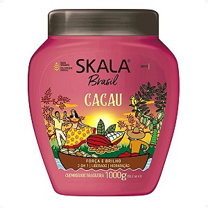 Creme De Tratamento Skala Brasil Cacau 1000g