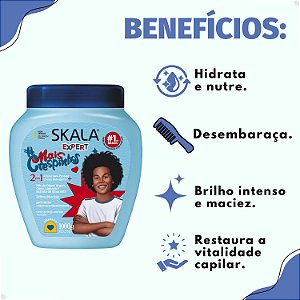 Creme De Tratamento Skala Expert Mais Crespinhos 1000g