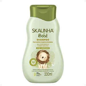 Shampoo Skalinha Bebê Glicerinado Com Sálvia Para Cabelos Crespos e Cacheados 200ml