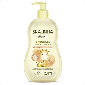 Sabonete Líquido Skalinha Bebê Com Glicerina 200ml
