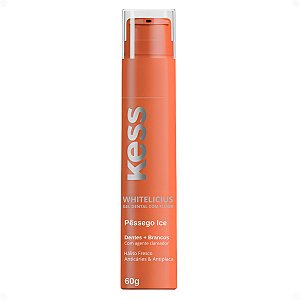 Gel Dental Kess Whitelicious Dentes Mais Brancos Pêssego Ice 60g