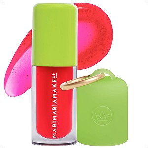 Kit Mari Maria Makeup: Lip Oil Juice Melancia e Case Melancia