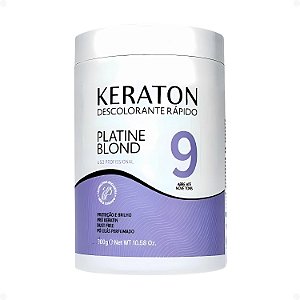 Pó Descolorante Keraton Kert Platine Blond Abre Até 9 Tons 300g