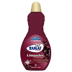 Limpador Perfumado Coala Zulu Perfumes Orquídea Negra 1L