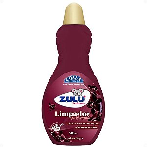 Limpador Perfumado Coala Zulu Perfumes Orquídea Negra 500ml