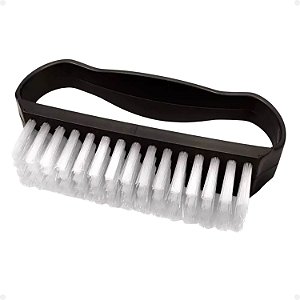 Escova de Unhas Santa Clara Preta com Cerdas Brancas