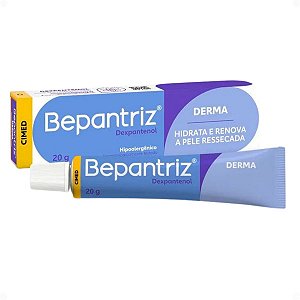Pomada Bepantriz Cimed Hidrata e Renova Pele Ressecada 20g
