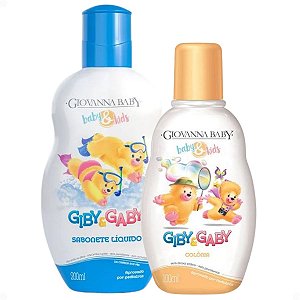 Kit Giovanna Baby E Kids: Sabonete Líquido 200ml e Colônia Giby E Gaby 100ml