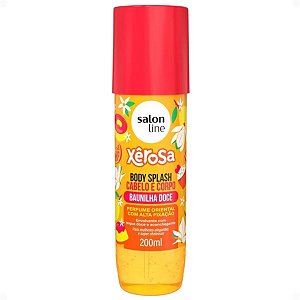 Body Splash Cabelo E Corpo Salon Line Xêrosa Baunilha Doce 200ml