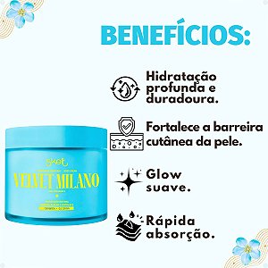 Hidratante Corporal Skelt Velvet Milano 200g