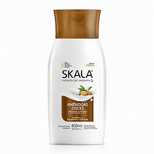 Hidratante Corporal Skala Hidratação Imediata Amêndoas Doces 400ml