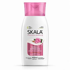 Hidratante Corporal Skala Hidratação Imediata Rosas e Amêndoas 400ml