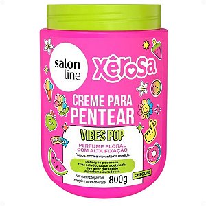 Creme Para Pentear Salon Line Xêrosa Vibes Pop 800g