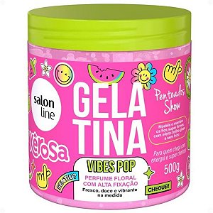 Gelatina Capilar Salon Line Xêrosa Vibes Pop 500g