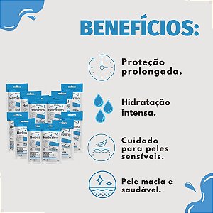 Kit Herbíssimo Refil Sensitive: 12 Desodorantes Cremes Antiperspirantes 45g