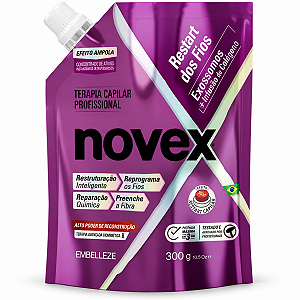 Refil Terapia Capilar Novex Restart Dos Fios Exossomos Recosntrução 300g